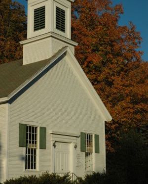 Old Vermont Church Building