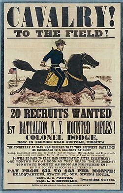 Union Civil War Recruiting Poster