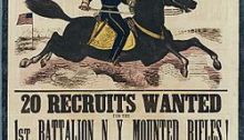 Union Civil War Recruiting Poster