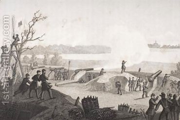 Siege of Yorktown by Francis Schell