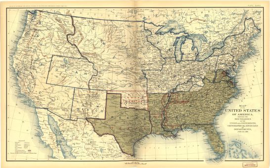 what was the north and south called during civil war