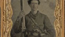 Unidentified Soldier with Rifle