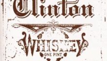 Civil War era whiskey label